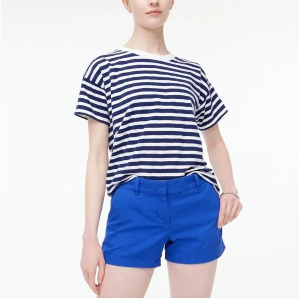 J.Crew 3.5" Classic Chino Short 100% Cotton Blue